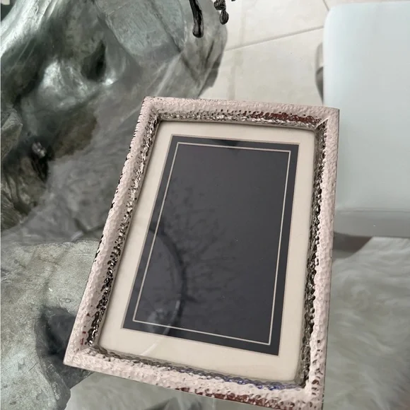 Classic Floral Silver Photo Frame - Silver MICHAEL ARAM - Picture 6 of 9